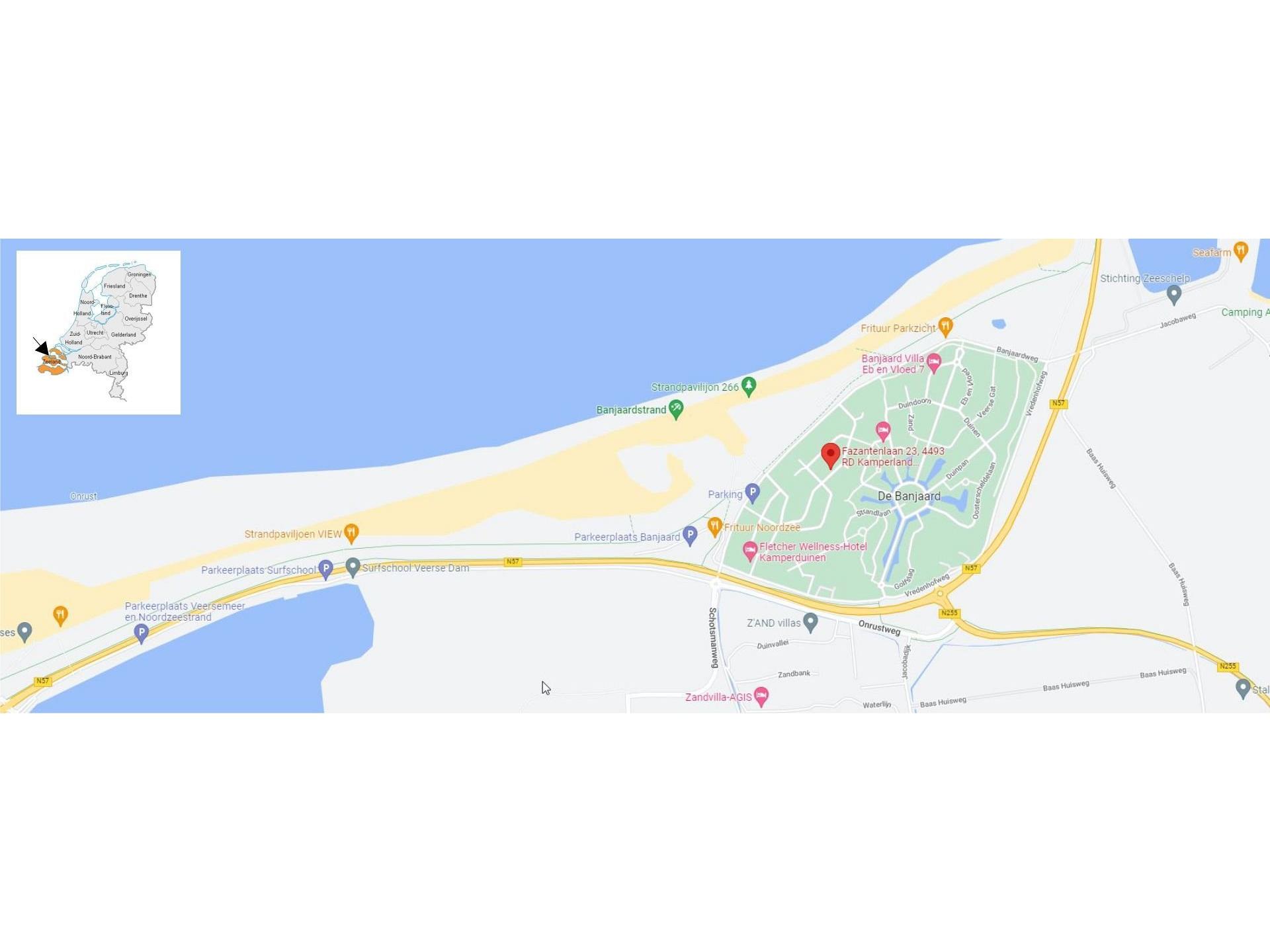 Lage Provinzen mit DeBanj