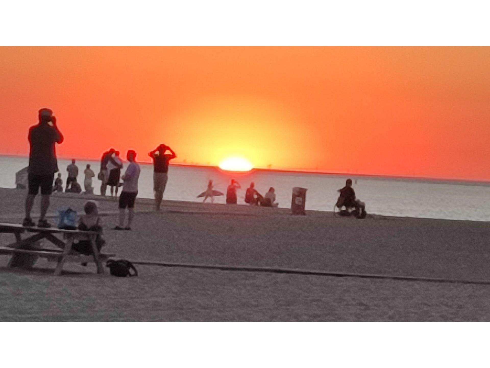 Sonnenuntergang am Meer